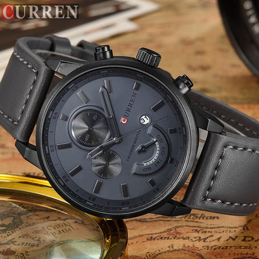 Mens Quartz Luxury Wristwatch with Cool Variants